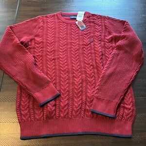 Nautica‎ cotton 7gg cable sweater